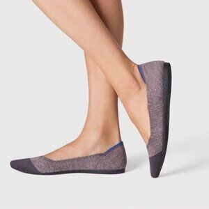 Rothy's The Point in Twilight Metallic Captoe 7